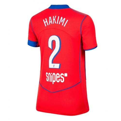 Stroje piłkarskie Paris Saint-Germain Achraf Hakimi #2 Koszulka Trzeciej dla damskie 2025-26 Krótki Rękaw
